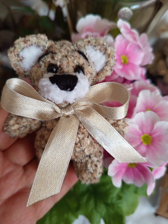 Mini soft Teddy Bear, about 9cm