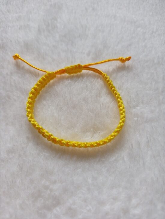 Yellow bracelet