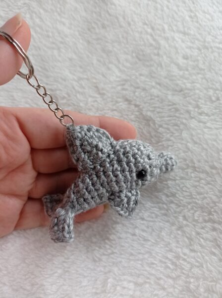 Dolphin - keychain ring toy